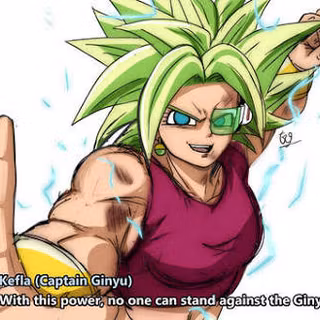 Ginyu body  swap with Kefla, Caulifla and kale from dragon ball super 