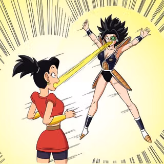 Ginyu body swap as Caulifla in kale wallpaper 