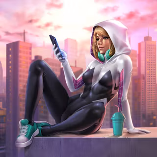 Gwen Stacy Silk And Steel