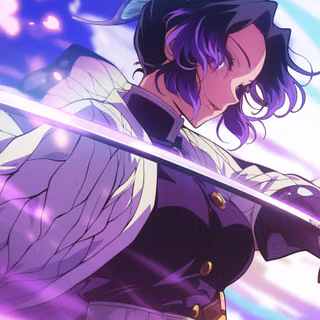 Shinobu Kocho from demon slayer 4k HD wallpaper 