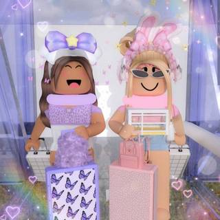 kawaii Roblox Girls at a sleep over!