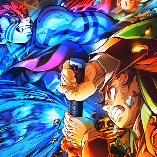 Tanjiro vs Akaza demon slayer  Infnity castle movie 4k HD  wallpaper 