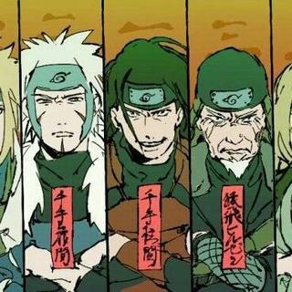 All the Hokages of the Leaf