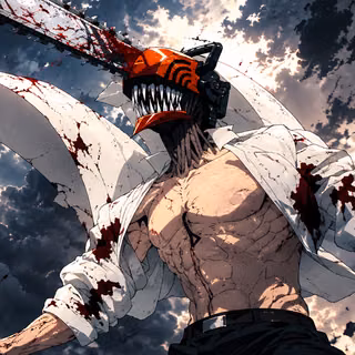 Chainsaw Man - Denji e Pochita