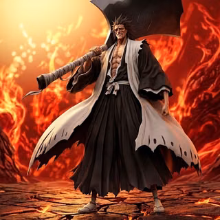 Capitão Zaraki - Bleach