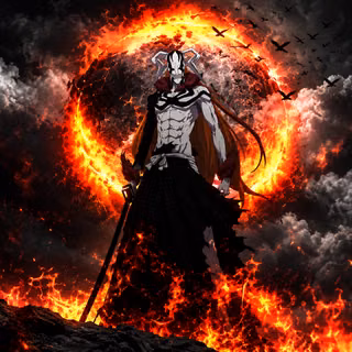 Ichigo Hollow - Bleach