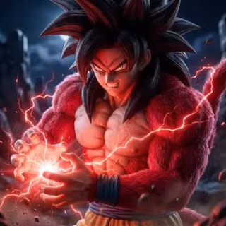 Goku super Saiyan 4 dragon ball GT wallpaper 4k HD 