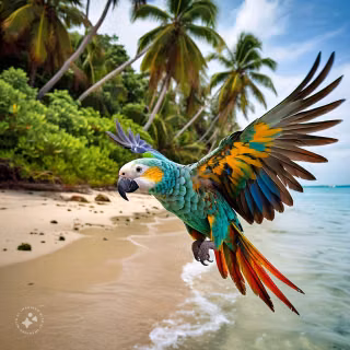 Australian iland Parrot