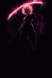 Goku black super saiyan Rose 4k HD wallpaper dragon ball super 