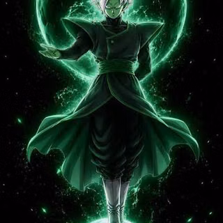  fused zamasu from the Goku black ARC,dragon ball super 4k HD, or the  Future" Trunks Saga,ARC