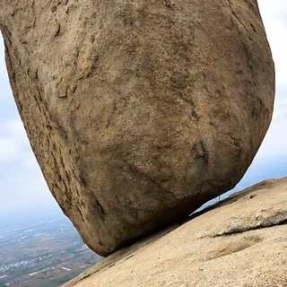 stone, scenery, landscape, view, 4k