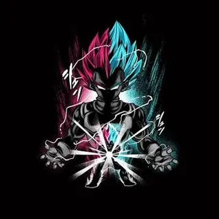 Vegeta super Saiyan  blue and Vegeta Ultra Ego Wallpaper