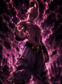 kid Buu wallpaper dragon ball z 4k HD 