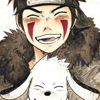 Kiba and Acamaru