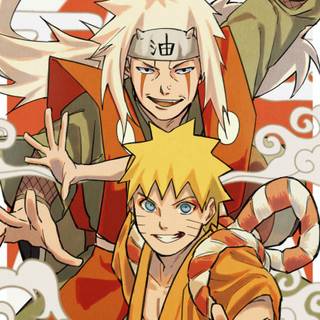 Naruto and jiraja