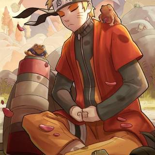 Naruto is getting his Aura