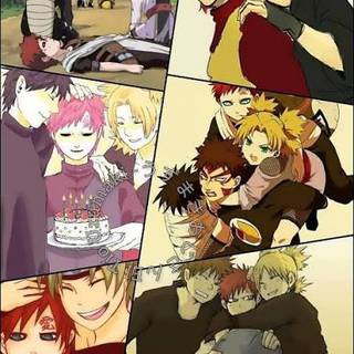 Kankuro, Gaara, Temari wallpaper