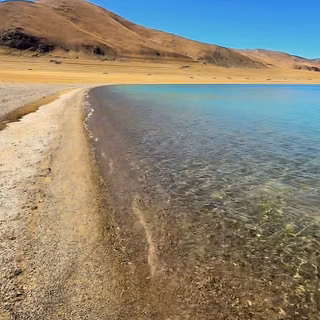 sea, river, mountain, 4k