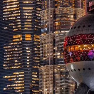 shanghai, city, 4k