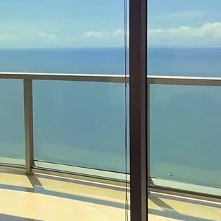 sea, river, 4k, window