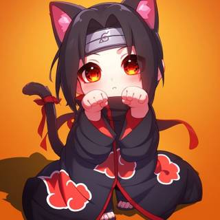 cute Itachi Hallowen wallpaper