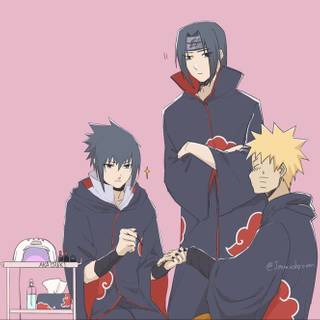 Itachi, Sasuke and Naruto