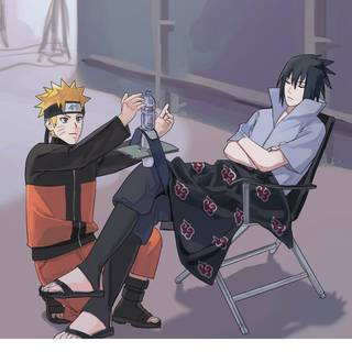 Naruto and Sasuke