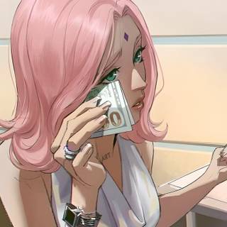 Sakura needs her money