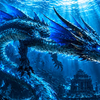 Dragon Serpente Marina