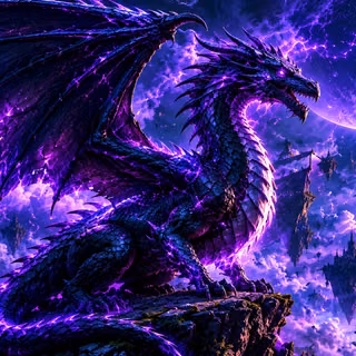 Dragon Hell Purple
