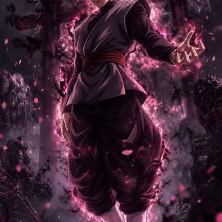 Goku black super Saiyan Rose wallpaper dragon ball super 4k HD
