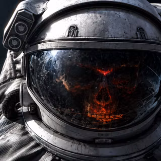 Skull Astronaut