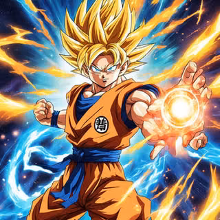 Goku super Saiyan  from dragon ball z wallpaper 