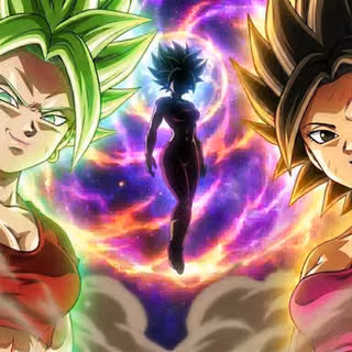 kale saiyan 2 caulifla = kefla dragon ball super 
