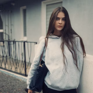 White Hoodie Girl