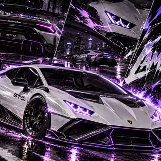 White Lambo 