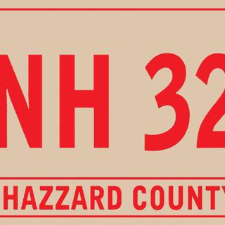 Dukes Of Hazzard General Lee License Plate Wallpaper