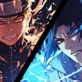cool Sasuke and Naruto wallpaper