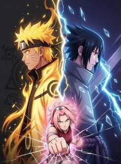  Naruto , Sasuke , Sakura
