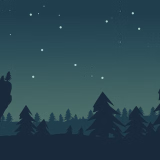 Cartoon Forest