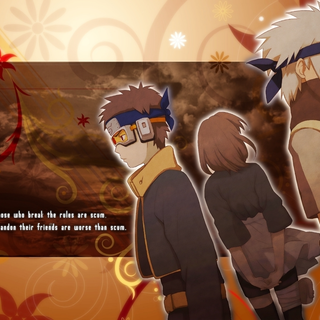 Kakachi , Rin ,and Obito