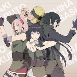  Naruto ,Sasuke , Sakura, and Hinata