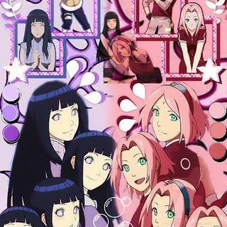 Hinata and Sakura