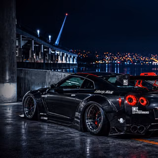 Nissan In The Night