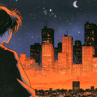 Anime City Skyline