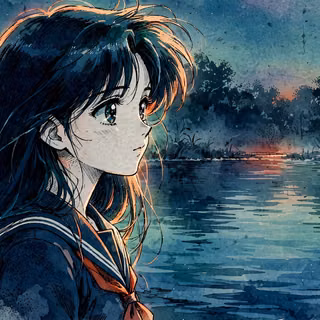 Twilight Lake Muse