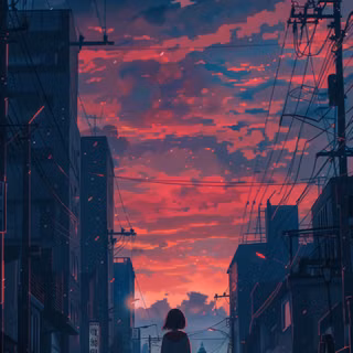 Crimson Dusk Anime Escape