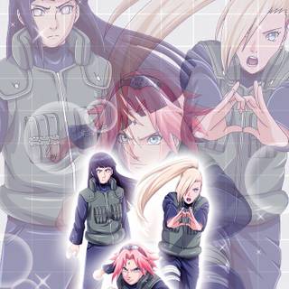 Hinata Hyuga, Ino Yamanaka and Sakura Haruno