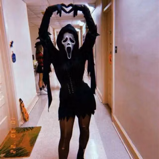 I’m being ghost face what about you 
