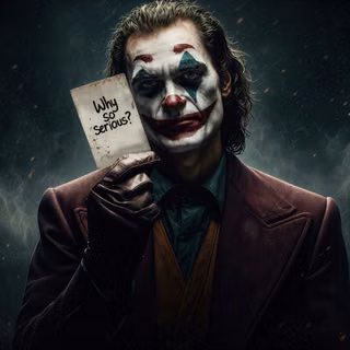 Joker Laugh Before The Fall desktop wallpaper